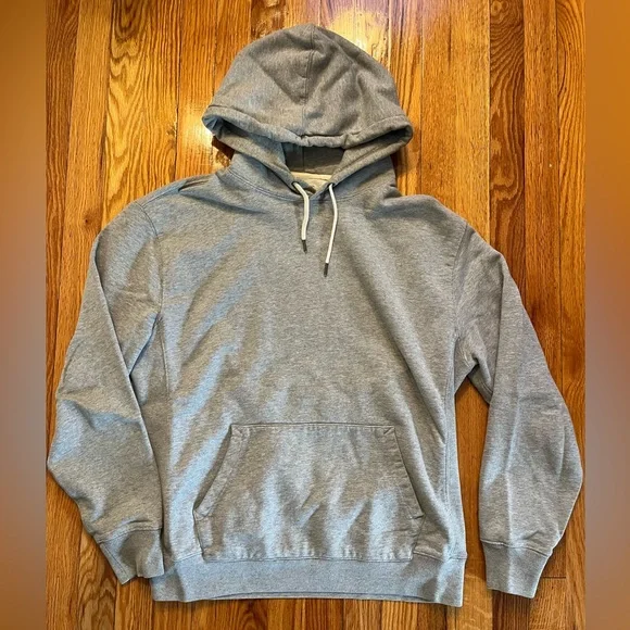 J Crew Vintage Fleece French Terry Pullover Hoodie Sweatshirt - Picture 1 of 5